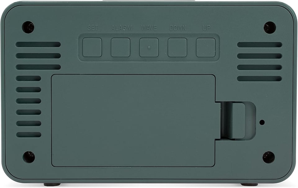 image 1 of Acctim Harley Superbrite Modern Digital Alarm Clock | Blue | Storm Blue