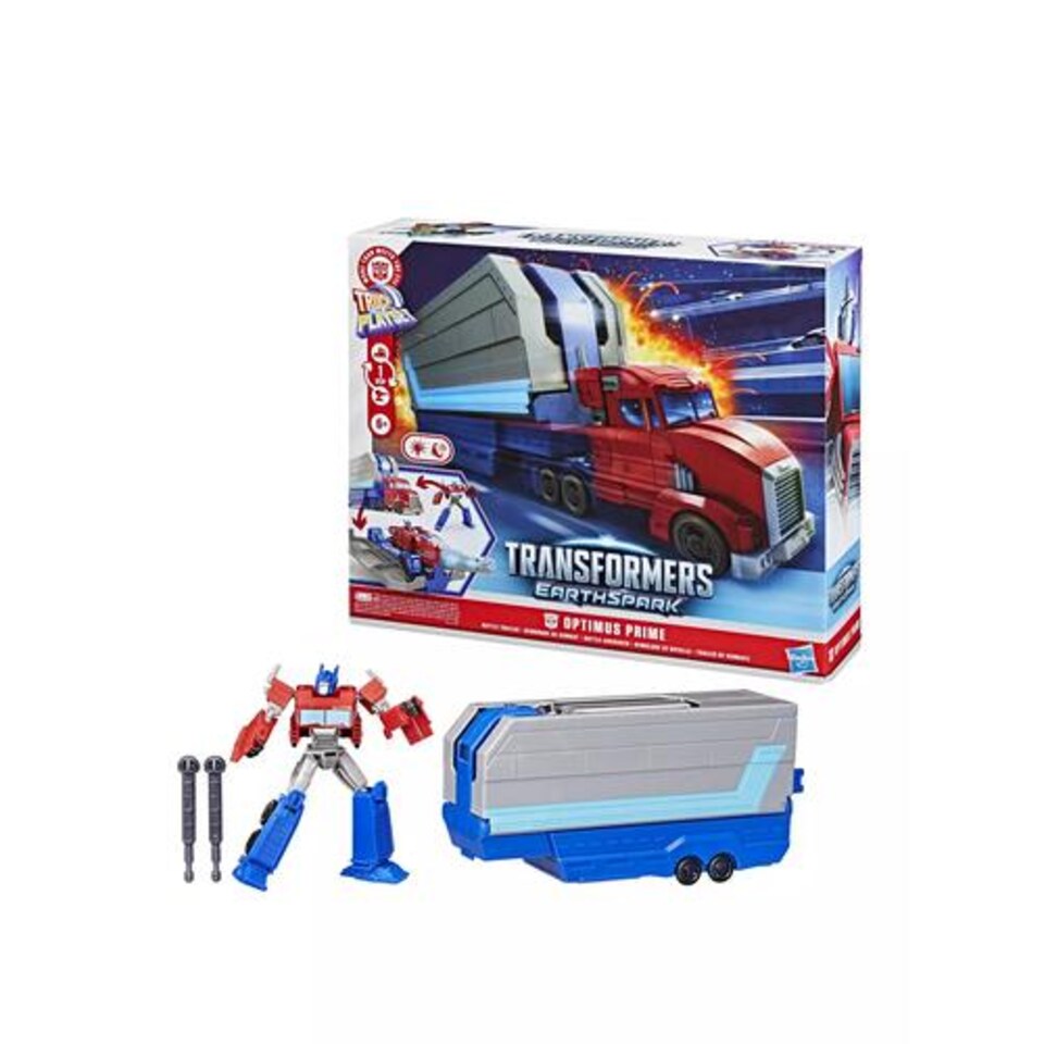 Transformers Earthspark: Optimus Prime Battle Trailer - Brand New