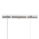 image 4 of Oypla 60 x 150cm Aluminium White Home Office Venetian Window Blinds with Fixings