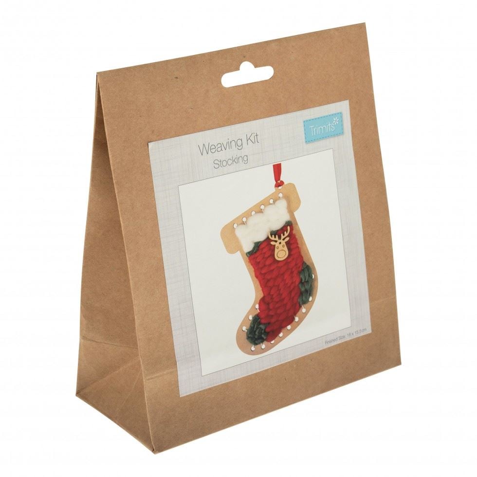 Trimits WEAVING KIT STOCKING - Weaving Kit: Stocking