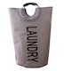 image 1 of 43L Collapsible Laundry Basket, Laundry Hamper with Handles