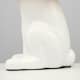 image 2 of ValueLights Modern Matt White Ceramic Rabbit Hare Animal Table Lamp