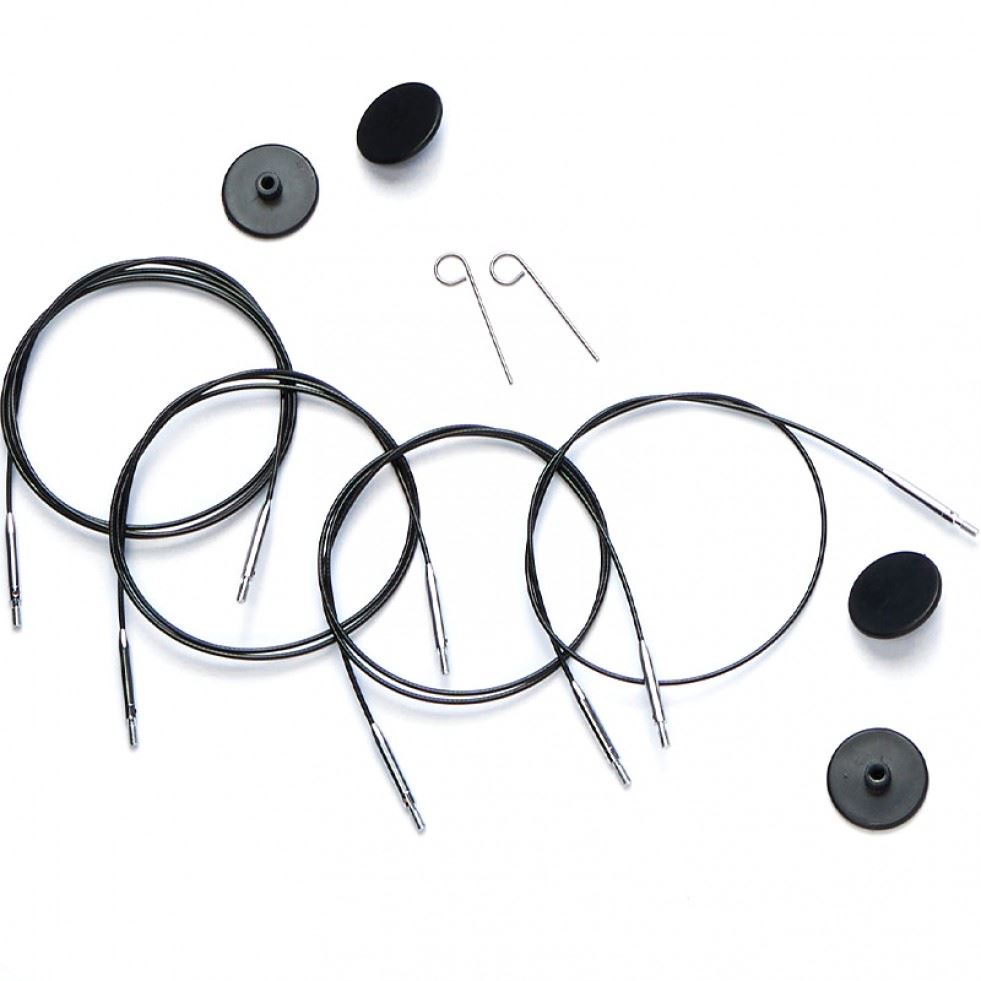 Knit Pro 360 Degree Swivel Interchangeable Cable 940mm for Knitting