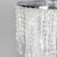 image 8 of CGC LIZA Large Crystal & Chrome Ceiling Pendant Shade | Silver | Silver | Large