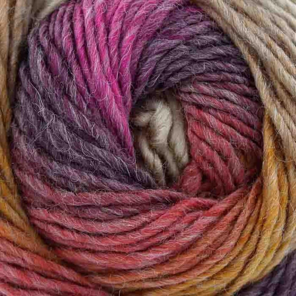 King Cole Multicoloured Riot Chunky Yarn (Value Pack 12 x 100g Balls) For Crochet, Knitting - 134m per ball