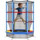 image 1 of HOMCOM Kids Trampoline Mini Bouncer w Enclosure Net for 3-6 Years