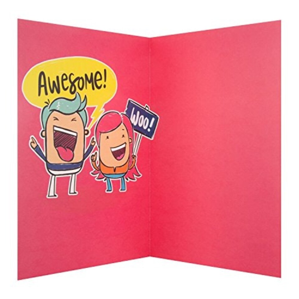 image 1 of Someone Brilliant Humour Funny Card 'Awesomeness'