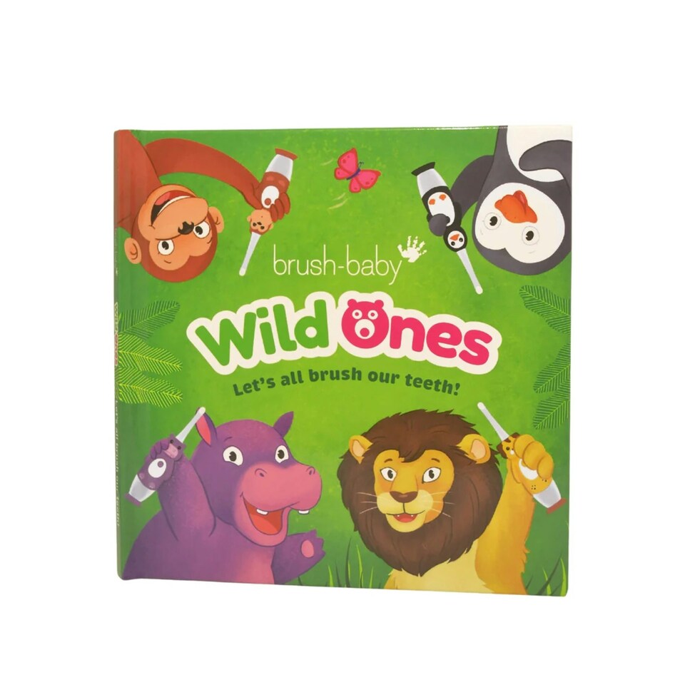 image 1 of Brush Baby The WildOnes™ Toothbrushing Book For Toddlers & Kids