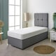 image 3 of Hybrid Memory Foam & Coil Spring Mattress - Soft/Medium Comfort, Cooltouch+ White | Double