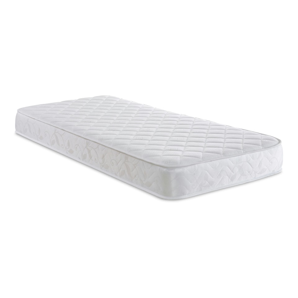 image 1 of Cooltouch Diamond Hybrid Mattress - 18cm Deep, Plush Feel | White | Small Single