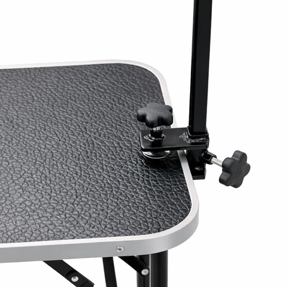 image 1 of 30 Inch Heavy Duty Folding Dog Grooming Table Adjustable Portable