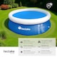 image 2 of Pool Solar Cover to Protect and Warm Round Swimming Pools | Blue | blue | 1