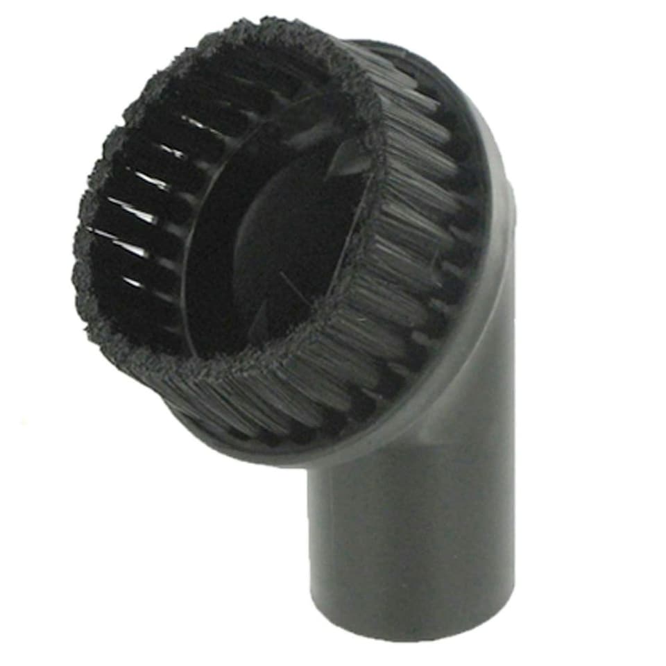 image 1 of SPARES2GO Round Dusting Brush Tool compatible with Karcher Vacuum Cleaner (35mm)