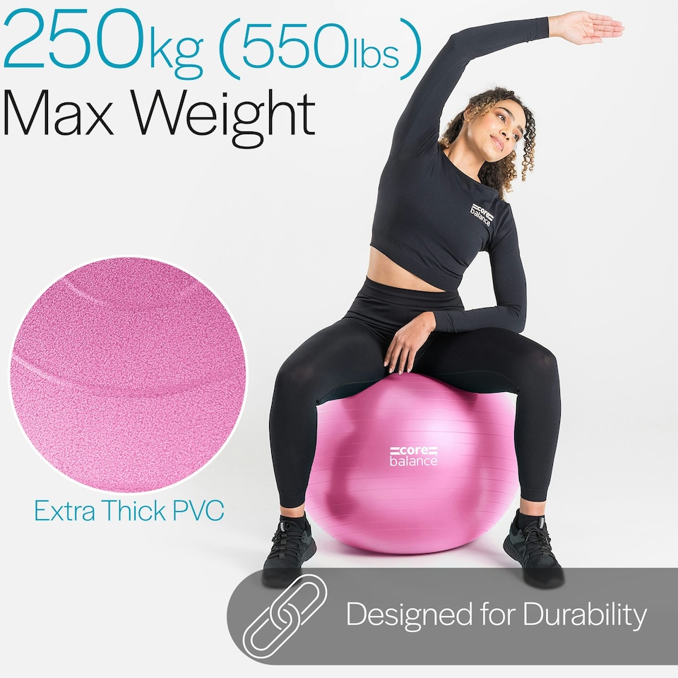 image 1 of Anti-Burst Gym Ball