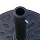 image 6 of Outsunny 13kg Garden Parasol Base Round Resin Umbrella Stand Holder Bronze Tone | Bronze | Bronze