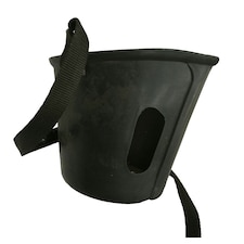 Shires Plastic Horse Grazing Muzzle - Brown - One Size