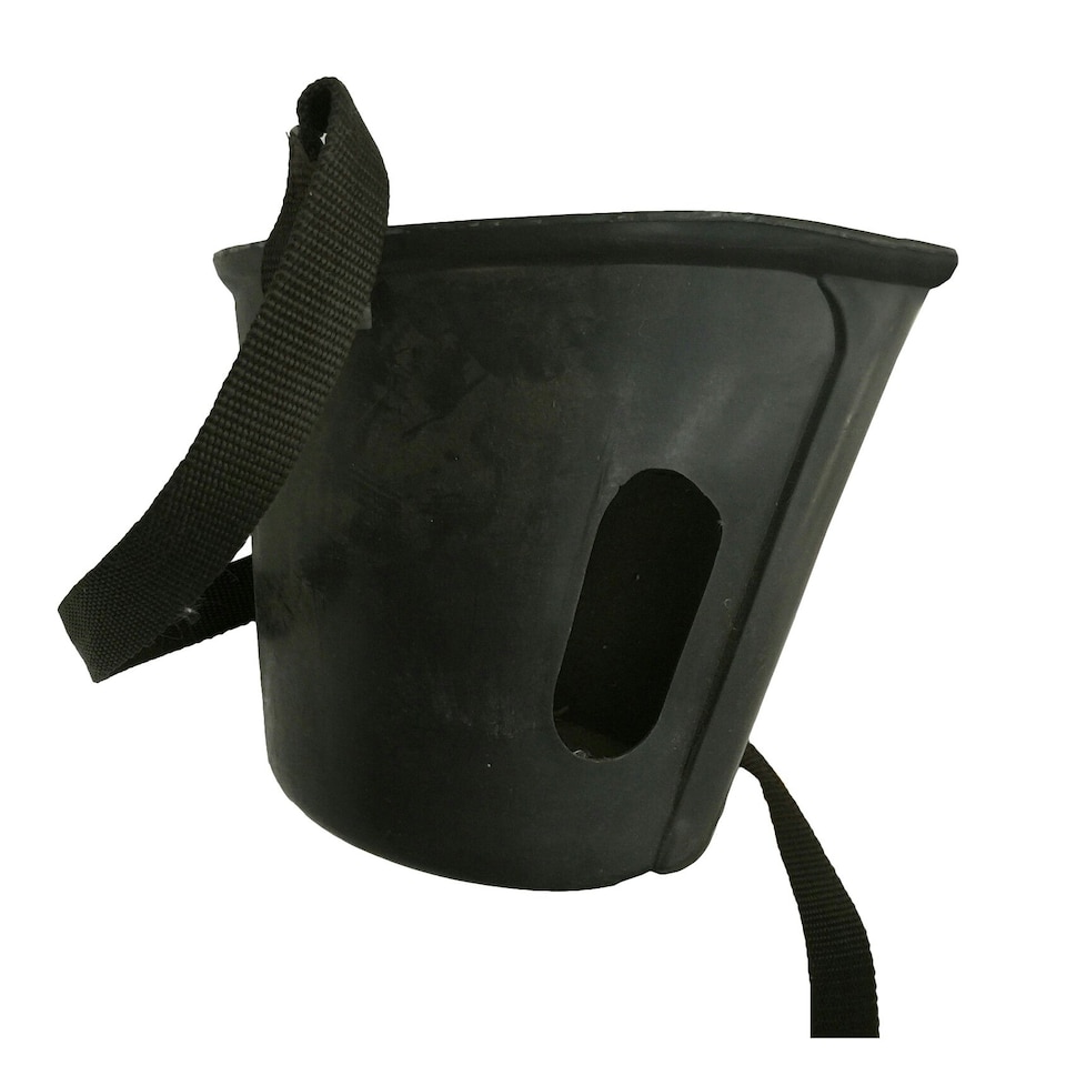 image 1 of Shires Plastic Horse Grazing Muzzle - Brown - One Size