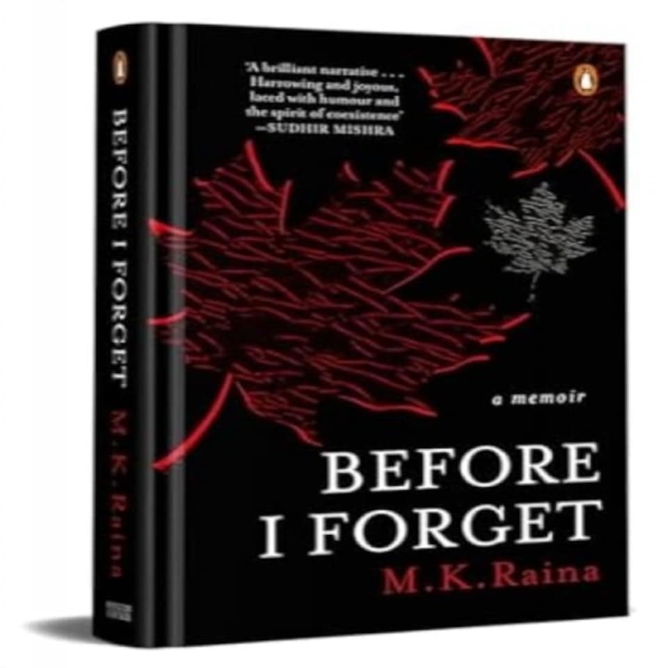 Before I Forget A Memoir