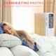 image 6 of HOMCOM Oil Filled Radiator Portable Heater W/ 9 Fin, 3 Heat Settings White