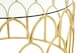image 3 of Merlin Gold Leaf Coffee Table | Gold