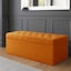 Burnt Orange Plush Velvet