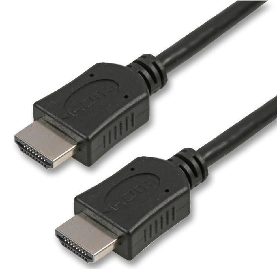 PRO SIGNAL - High Speed 4K UHD HDMI Lead, Male to Male, 2m Black