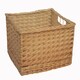 image 1 of Wicker Medium Kitchen Storage Basket | Brown | Brown