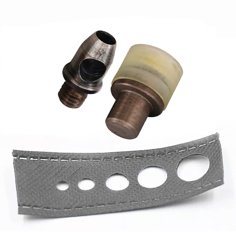 image 1 of 6mm Hole Cutter Punch Die Set for ZYT Plier for Handbags