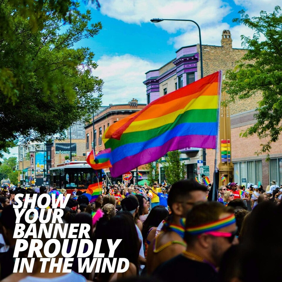image 1 of Rainbow Flag 5ft x 3ft