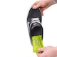 image 3 of No Stink Sports Shoe Deodorisers, Bamboo Charcoal Lime Scent Pair (15 x 5.5 cm). | Multi | Green | 15cm x 5.5cm