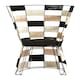 image 1 of Stylish Design Beige, Black And White Chair, Contemporary Occasional Chair, Comfortable Accent Chair Multi