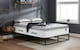 image 1 of SleepSoul Space 4000 Pocket Orthopaedic Gel Mattress King Size | White | King | 1