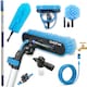 image 1 of IGADPole 7m (24ft) Water-Fed Pole Cleaning Kit – Includes Water-fed Brush, Cobweb & Microfibre Duster, Soap Dispenser & Hose Tap