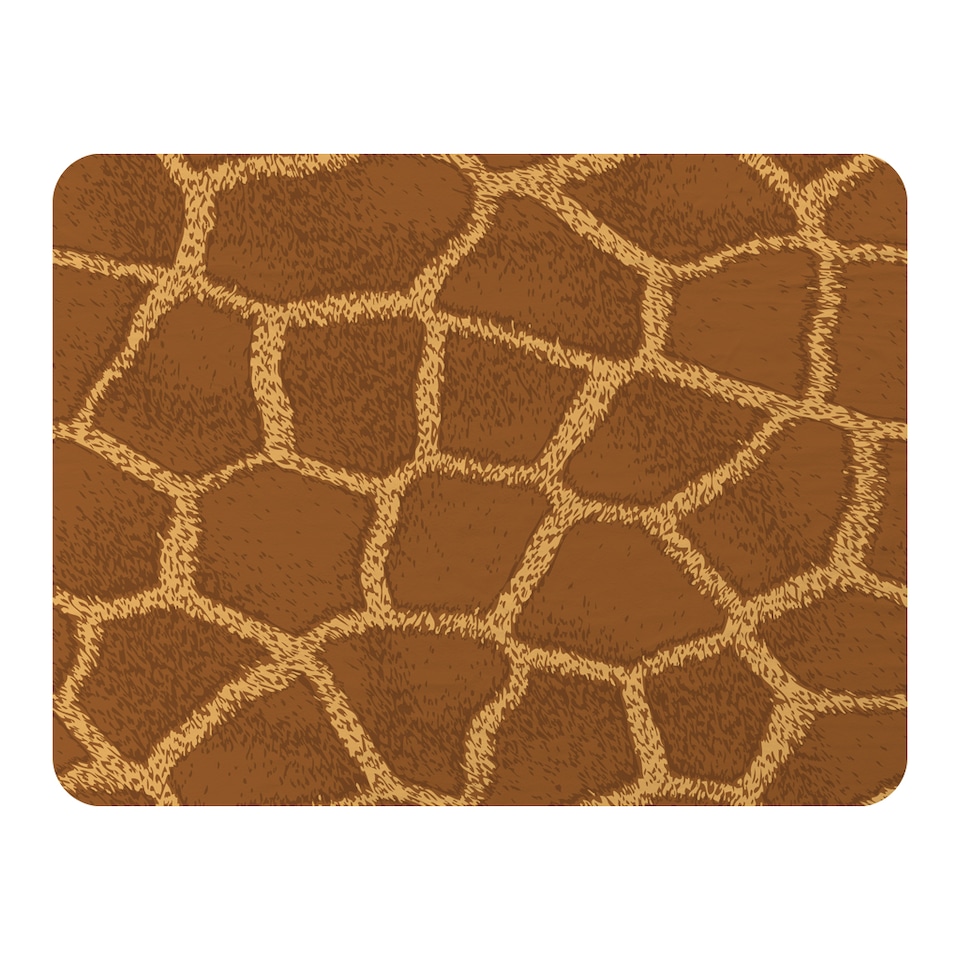 image 1 of Giraffe Print Blanket | Multi