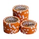 image 7 of Traditional 13.5G Poker Chips - Pack of 25 - Various Denominations | Purple