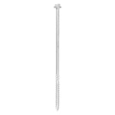 Timco - Heavy Duty Timber Screws - Hex - Exterior - Silver (Size 10 x 200 - 10 Pieces)