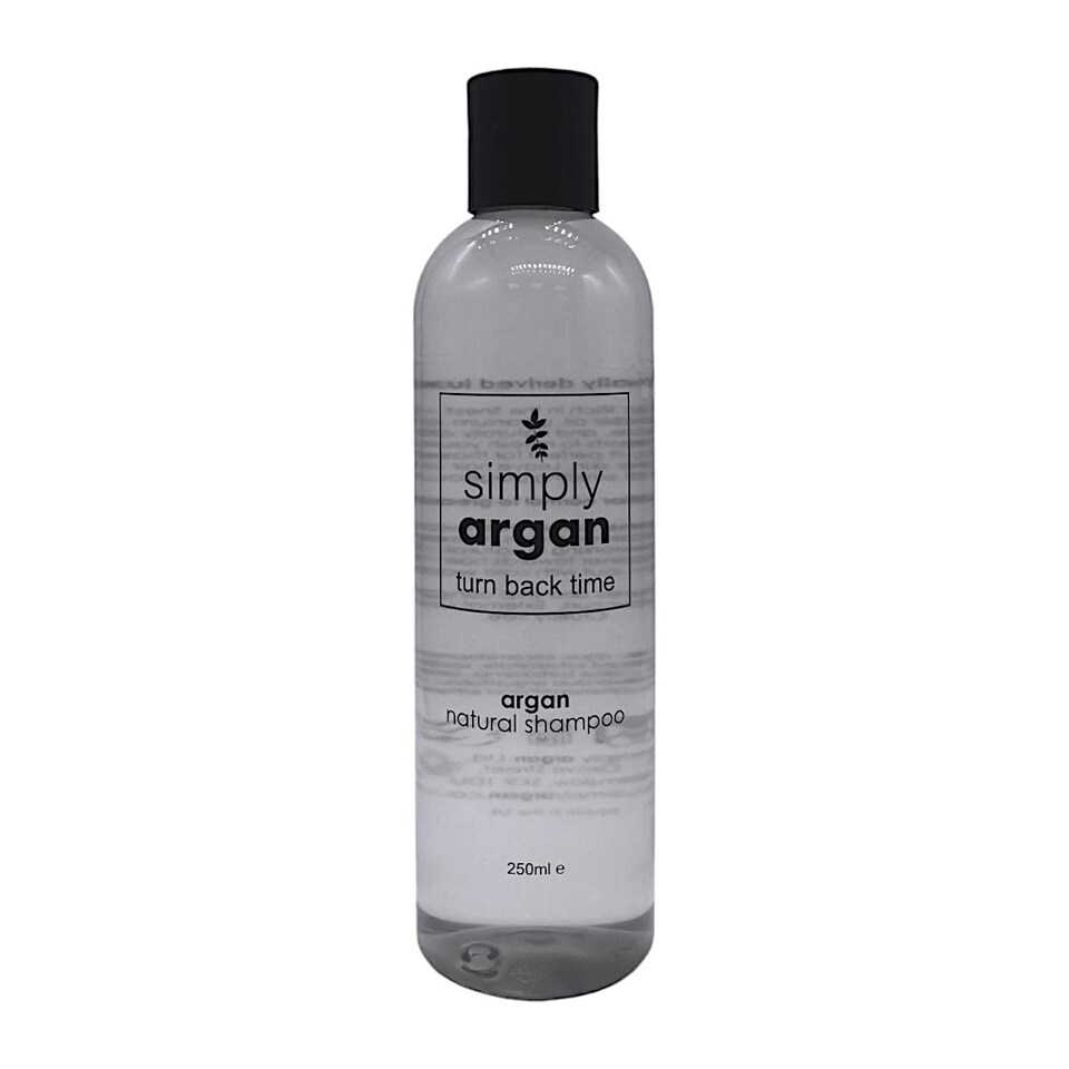 natural argan shampoo