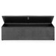 image 5 of Deluxe Velvet Charcoal Blanket Box