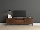 image 3 of 1.8m TV Cabinet - MDF - L40 x W179 x H50 cm - Dark Columbian Walnut