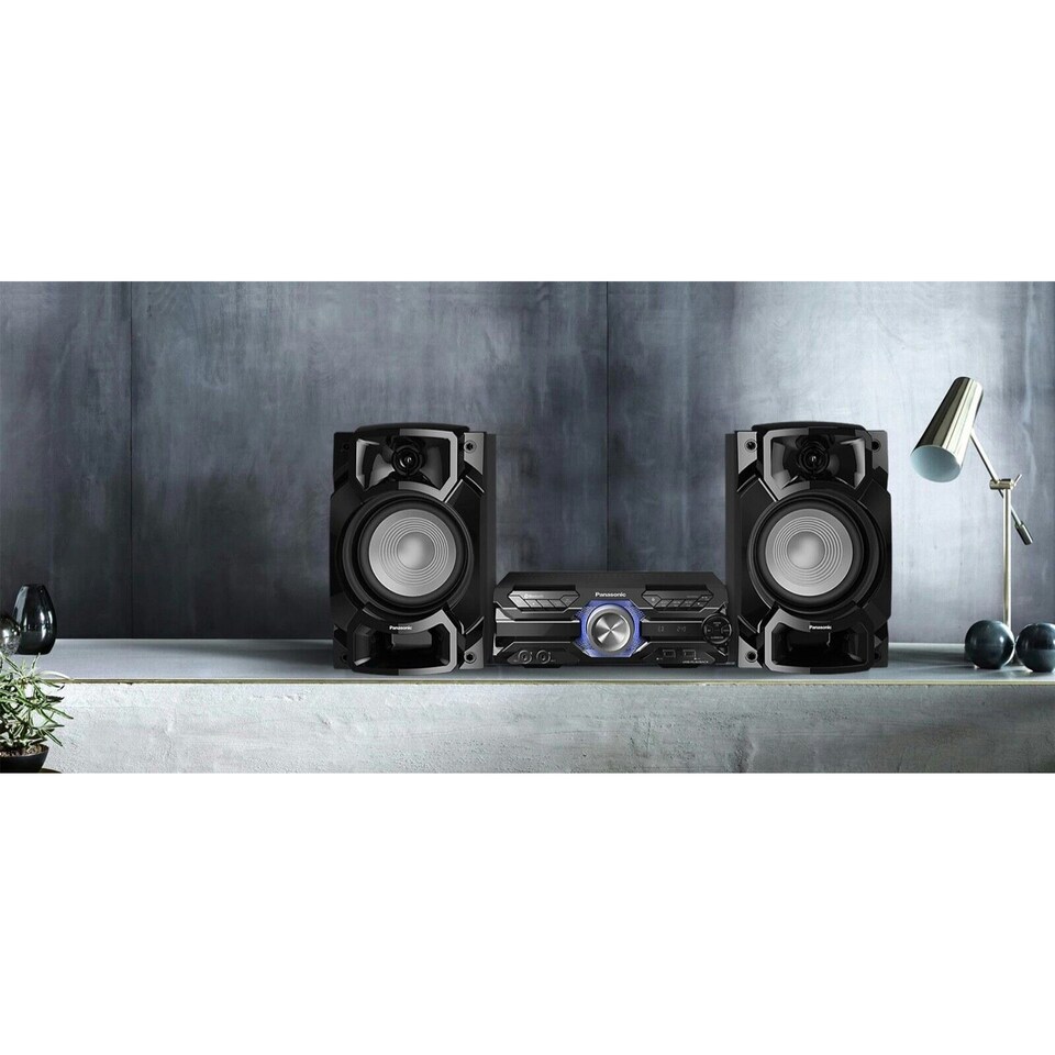 image 1 of Panasonic SC-AKX520E-K 650W High Power Audio System with CD, DJ & Karaoke Effects