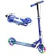 image 1 of AIYAPLAY Scooter for Ages 3-8 Years, Folding Kick Scooter with Adjustable Handle, Two Light Up Wheels, Handbrake, Rear Brake | Blue