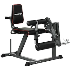 SPORTNOW Adjustable Calf Raise Machine for Leg Extension and Curl Machine