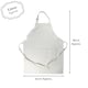 image 2 of Nans Floral Kitchen Apron With Adjustable Ties & Pocket