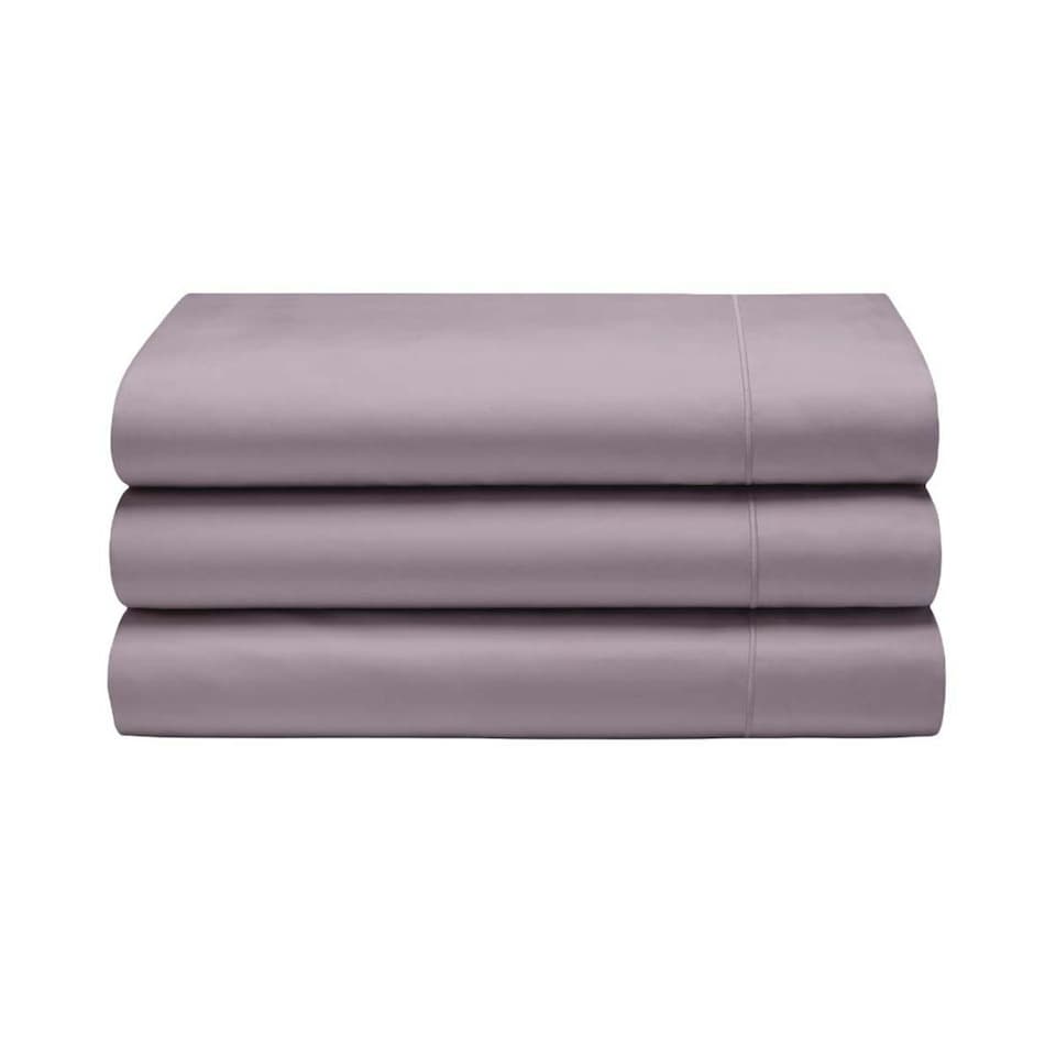 image 1 of Belledorm 400 Thread Count Egyptian Cotton Flat Sheet - Mulberry - Superking