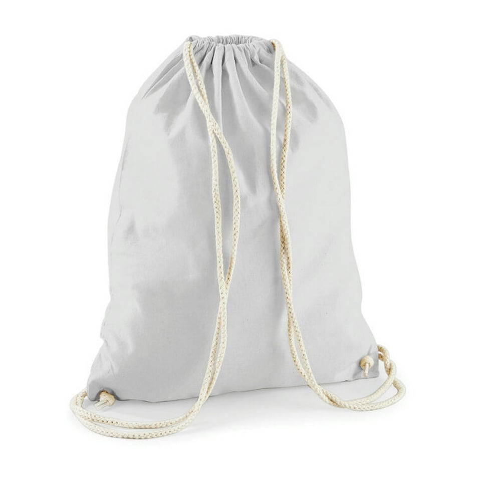 image 1 of Westford Mill Drawstring Bag - White - One Size | Multi | One Size