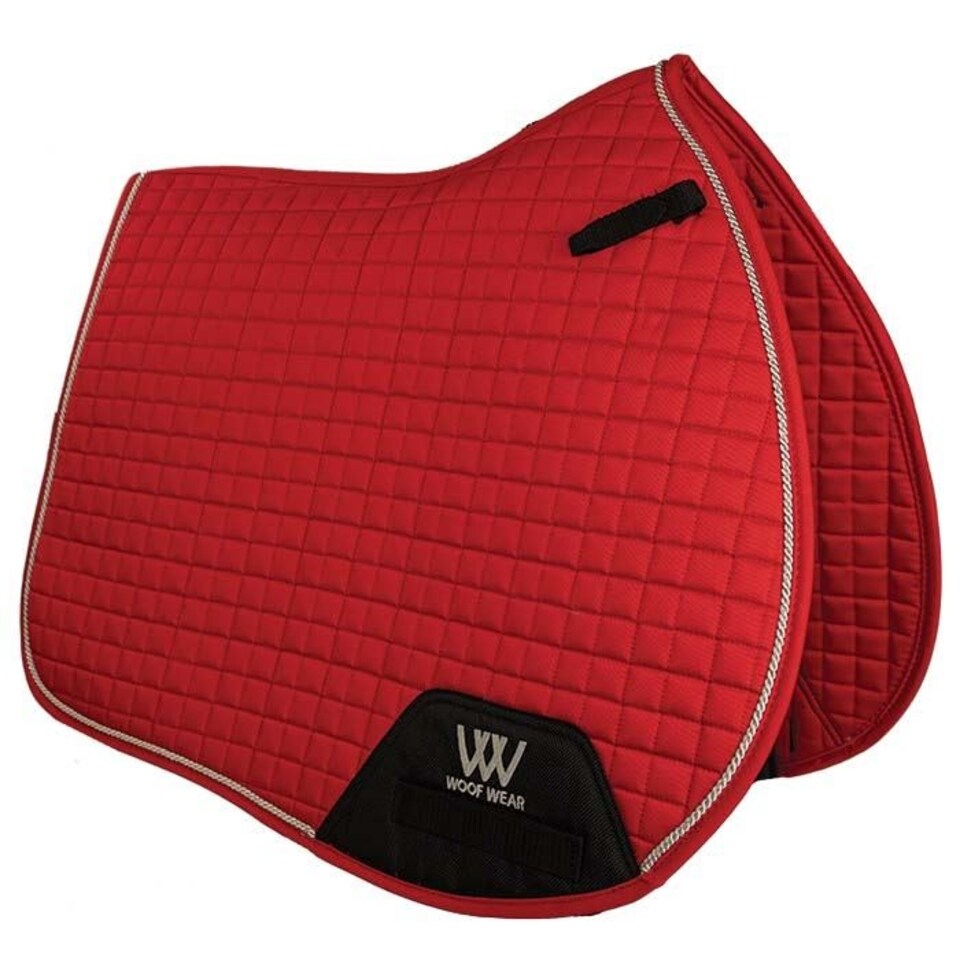 image 1 of Woof Wear GP Saddle Cloth White | Size: Full
Colour: White/White