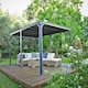 image 3 of Milano 4300 Garden Gazebo Grey Bronze - Polycarbonate - L426 x W309 x H225 cm - Grey