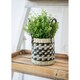 image 3 of KitchenCraft Plant Basket Mixed Seagrass Striped Multi