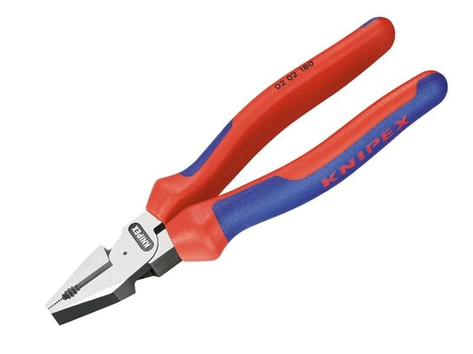 KNIPEX High Leverage Combination Pliers Multi-Component Grip 180Mm (7In)
