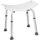 image 1 of Bath Seat - with telescopic legs, non-slip rubber feet, side handles